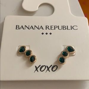 Beautiful green / gold earrings